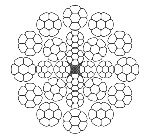 24x17 tower crane hoist rope